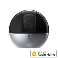 3K Wi-Fi Apple home смарт камера Ezviz E6 (5W2F,4mm cs-e6)