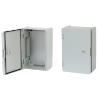 Щит з монтажною панеллю,опалові двері IP 65 ERKA 022