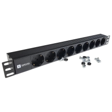 Подовжувач на 9 розеток без вимикача EServer Подовжувач на 9 розеток без вимикача EServer