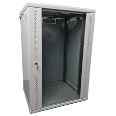 Шафа EServer 15U 600х600х773 скло, сіра