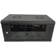 Шафа EServer 4U 600х350х284, скло, чорна Шафа EServer 4U 600х350х284, скло, чорна