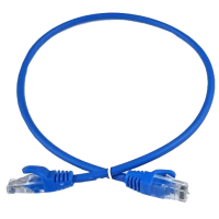 Патч-корд блакитний 0.25м EServer UTP CAT5e
