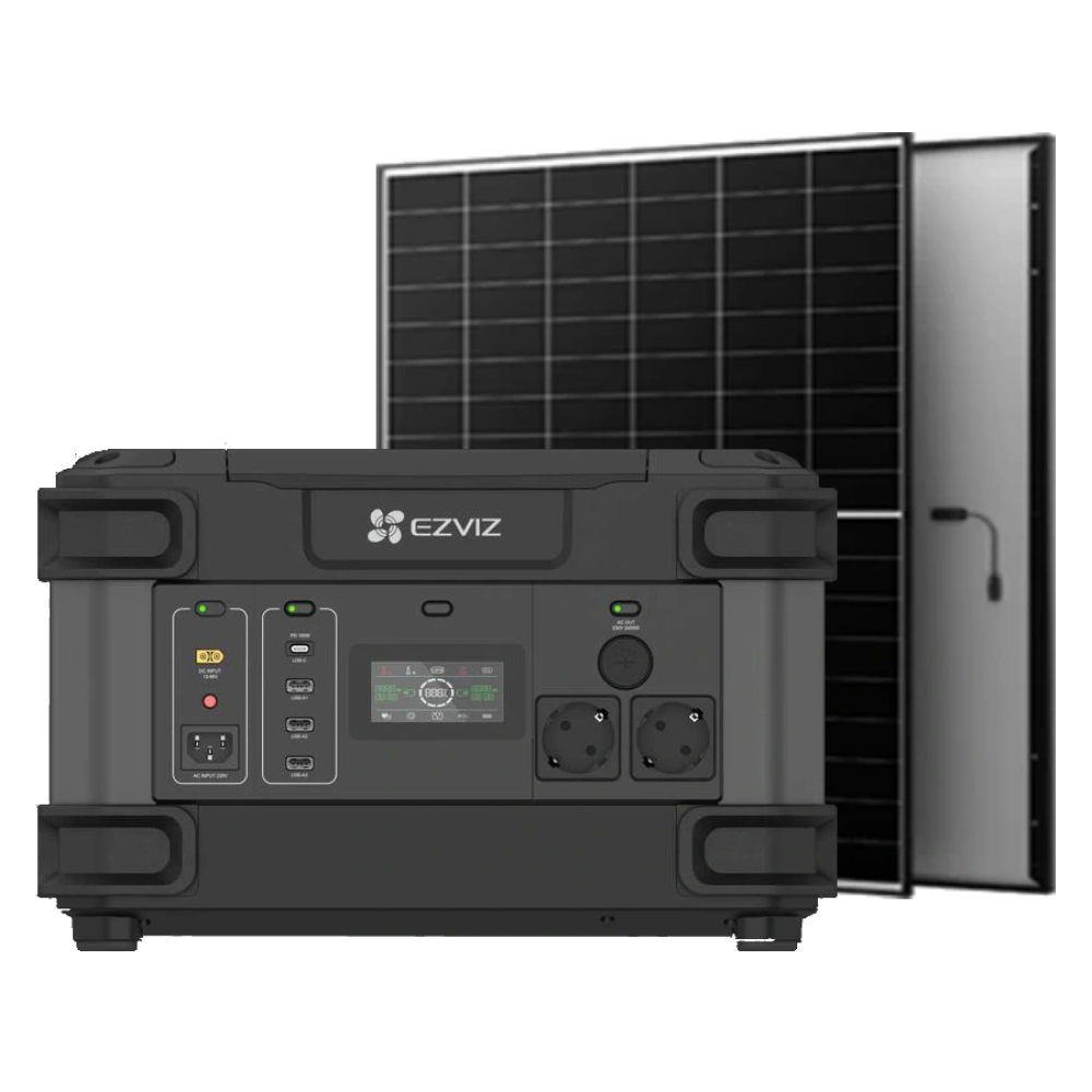 Система автономного живлення однофазна Ezviz CS-PS1300 (CN066)(FR) + AIKO-A475-MAH54Mw 475 Вт