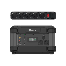 Портативна зарядна станція + мережевий фільтр Ezviz CS-PS1300 (CN066) (FR) + Gembird SPG5-G-6B