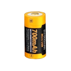 Акумулятор 700 UP mAh Li-ion micro usb зарядка Fenix 16340