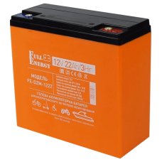 Акумулятор Full Energy FE-DZM-1222 12В 22А•год тяговий гелевий