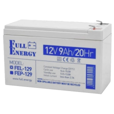 Акумулятор гелевий 12В 9А•г Full Energy FEL-129