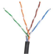 Кабель GM UTP 4*2*24AWG(0,51) СU CAT.5E PE (UTP медь наружная) 305 м