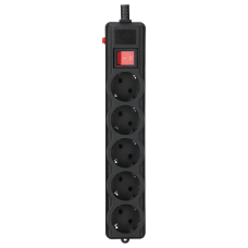 Мережевий фільтр Gembird SPG5-G-15B-PRO 4.5 м кабель 5 розеток