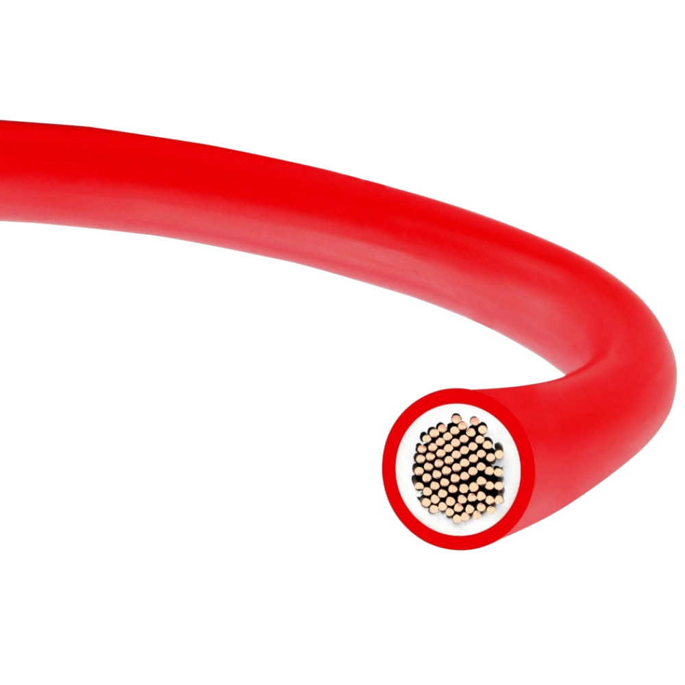 Кабель для сонячних панелей H1Z2Z2-K 1x 6 червоний (NKK) бухта 100 м
