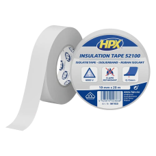 Стрічка ПВХ ізоляційна HPX IW1920 HPX52100 19мм х 20м Стрічка ПВХ ізоляційна HPX IW1920 HPX52100 19мм х 20м