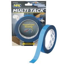 Стрічка двохстороння HPX MTT1905 MULTI TACK 19мм х 5м Стрічка двохстороння HPX MTT1905 MULTI TACK 19мм х 5м