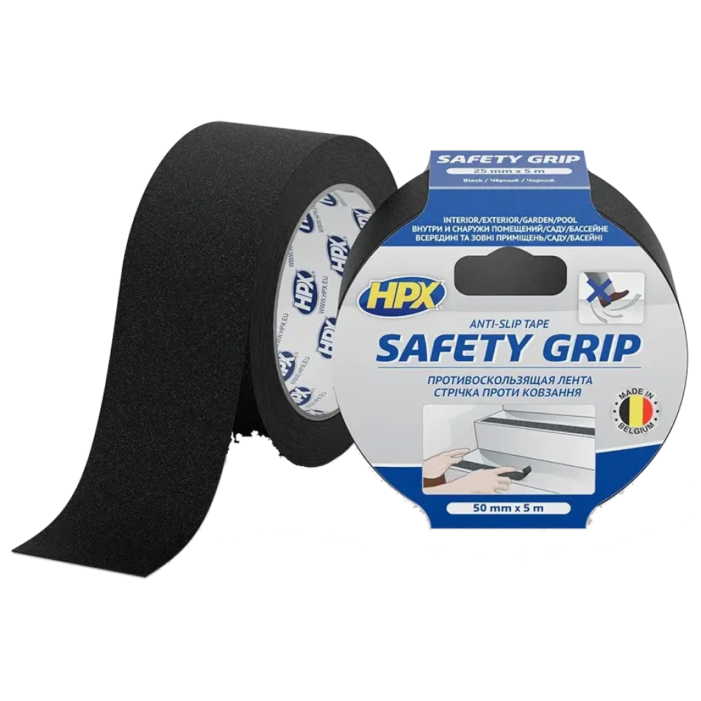 Стрічка самоклеюча проти ковзання HPX SB5005 SAFETY GRIP 50мм x 5м