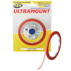 Стрічка двохстороння HPX UM0610 ULTRA MOUNT 6мм х 10м