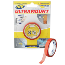 Стрічка двохстороння HPX UM0902 ULTRA MOUNT 9мм х 2м