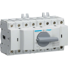 Перемикач модульний трьохпозиційний I-0-II до 35мм2, 4п 80А Hager HIM408