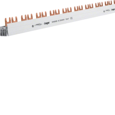 Шина фазна 2P 10мм 57M Hager KDN263B Шина фазна 2P 10мм 57M Hager KDN263B