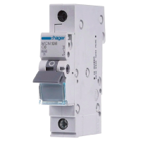 Автоматичний вимикач 1P 6kA C-6A 1M Hager MCN106