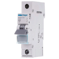 Автоматичний вимикач 1P 6kA C-50A 1M Hager MCN150