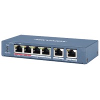 4-портовий некерований POE DS-3E0106HP-E