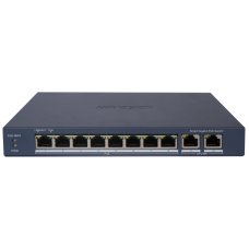 Комутатор 8 портів керований Hikvision DS-3E1510P-EIV2 POE