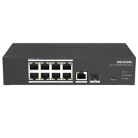 8-портовий керований PoE 10/100 Мбіт/с DS-3T1310P-SI/HS