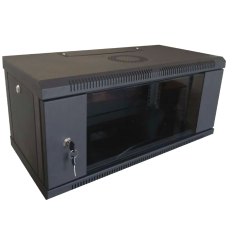 Шафа коммутаційна настінна 4U 600x450 Hypernet WMNC-4U-FLAT-BLACK