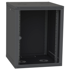 Шафа серверна IPCOM СН-15U 600х450 скло RAL9005