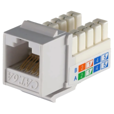Модуль KeyStone RJ45 UTP, кат. 5e, 6, 6a, 110, Slim, W -16.6 мм