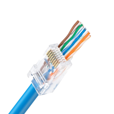 Конектор Kingda UTP RJ45 100 шт Конектор Kingda UTP RJ45 100 шт