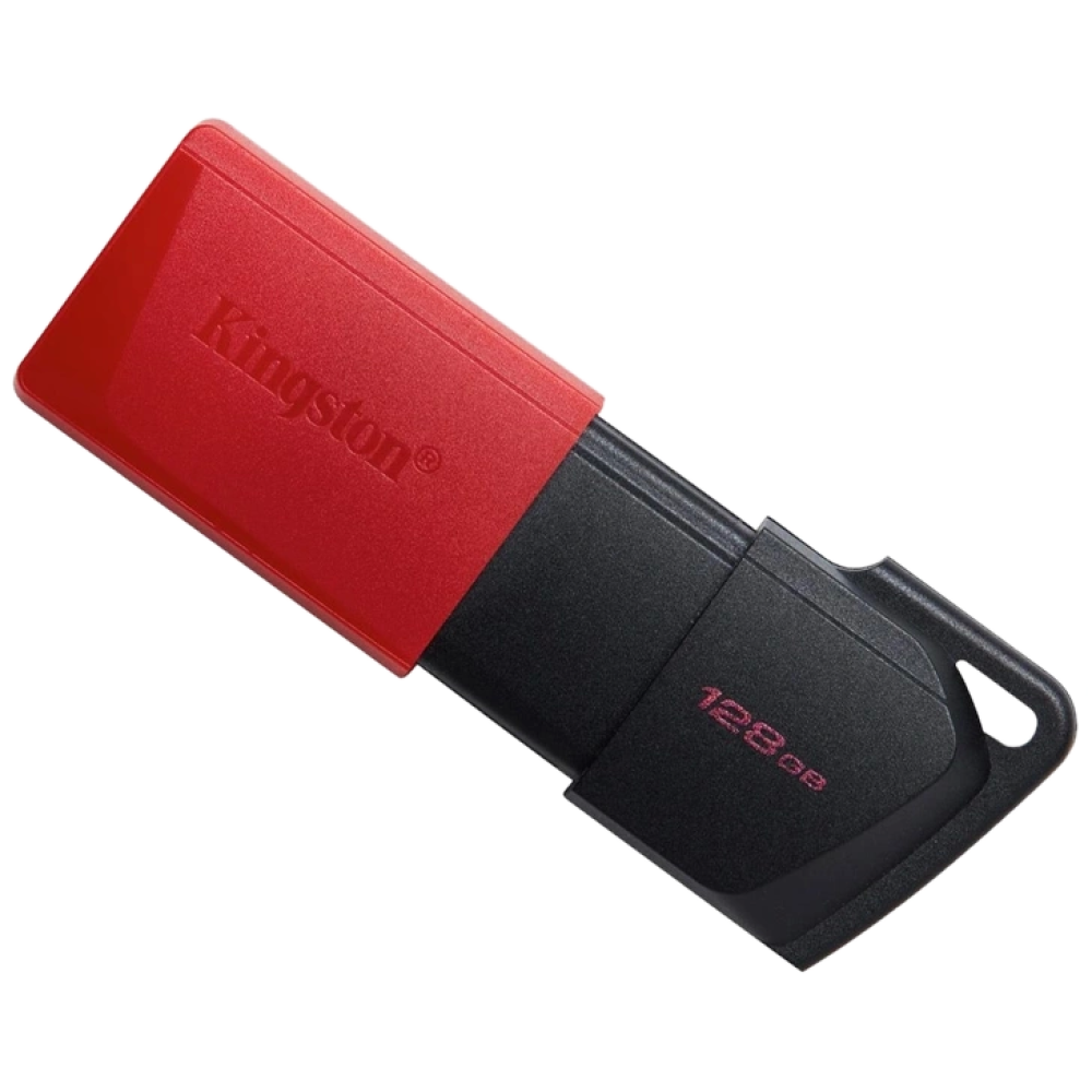 Накопичувач флеш USB Kingston Exodia M Black Red 128GB USB 3.2 Type-A Gen1 DT