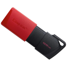 Накопичувач флеш USB Kingston Exodia M Black Red 128GB USB 3.2 Type-A Gen1 DT