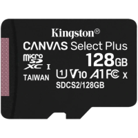 Карта пам'яті Kingston microSD 128GB C10 UHS-I R100MB/s + SD