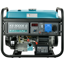 Генератор газо-бензиновий 230В 6.5кВт електростартер Konner&Sohnen KS 9000E G