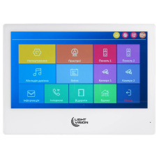 Відеодомофон Light Vision SINGAPORE WiFi FHD WHITE (AI) 10"