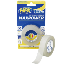 Стрічка двохстороння MAXPOWER HT1905 19мм х 5м Стрічка двохстороння MAXPOWER HT1905 19мм х 5м