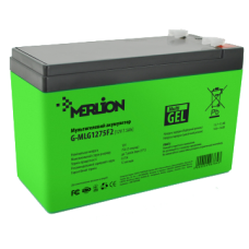 Акумуляторна батарея MERLION G-MLG1275F2 12 V 7.5 Ah