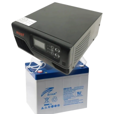 Комплект ДБЖ + АКБ MUST EP20-R600W + 12V 75Ah DG12-75 Комплект ДБЖ + АКБ MUST EP20-R600W + 12V 75Ah DG12-75