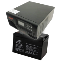 Комплект ДБЖ + АКБ MUST EP20-R600W + LFP12.8V100AH G24