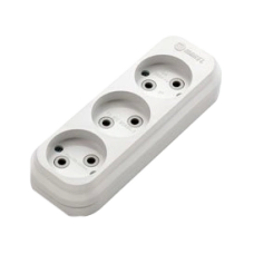 Колодка 3 гнізда без заземлення  Makel