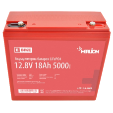 Літієва акумуляторна батарея Merlion LiFePO4 12.8В 18A•г