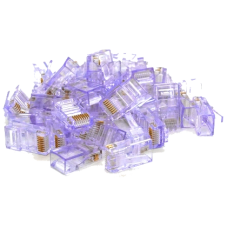Конектор Merlion RJ-45 8P8C UTP Cat-5 (100 шт/уп.) Q100 Violet
