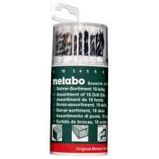 Набір свердел Metabo 18 предм. (627190000)