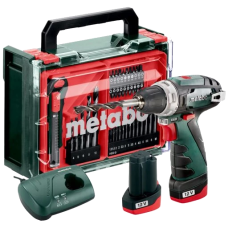 Акумуляторний шуруповерт Metabo PowerMaxx BS Basic Mobile Workshop (600080710)