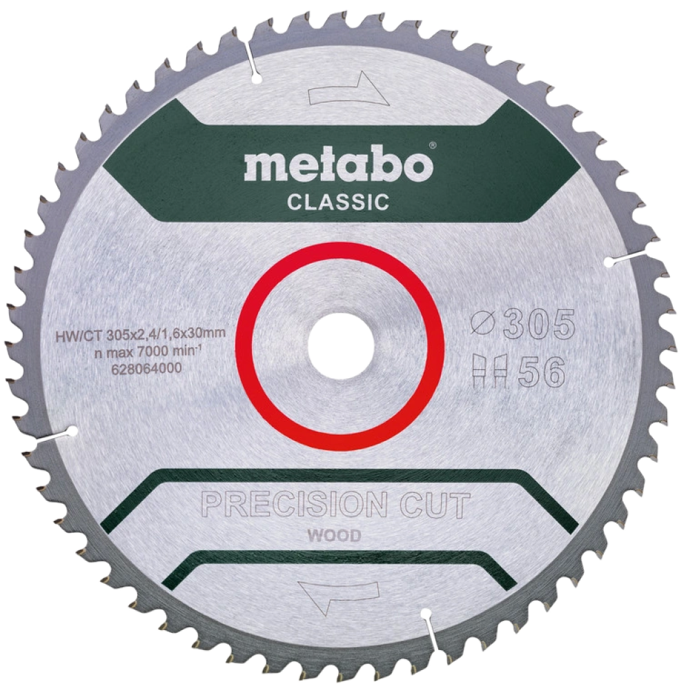 Пильний диск Metabo "precision cut wood - classic" (628064000)