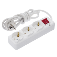 Подовжувач NA-UEA 3-гнізда 5 м з кнопкою