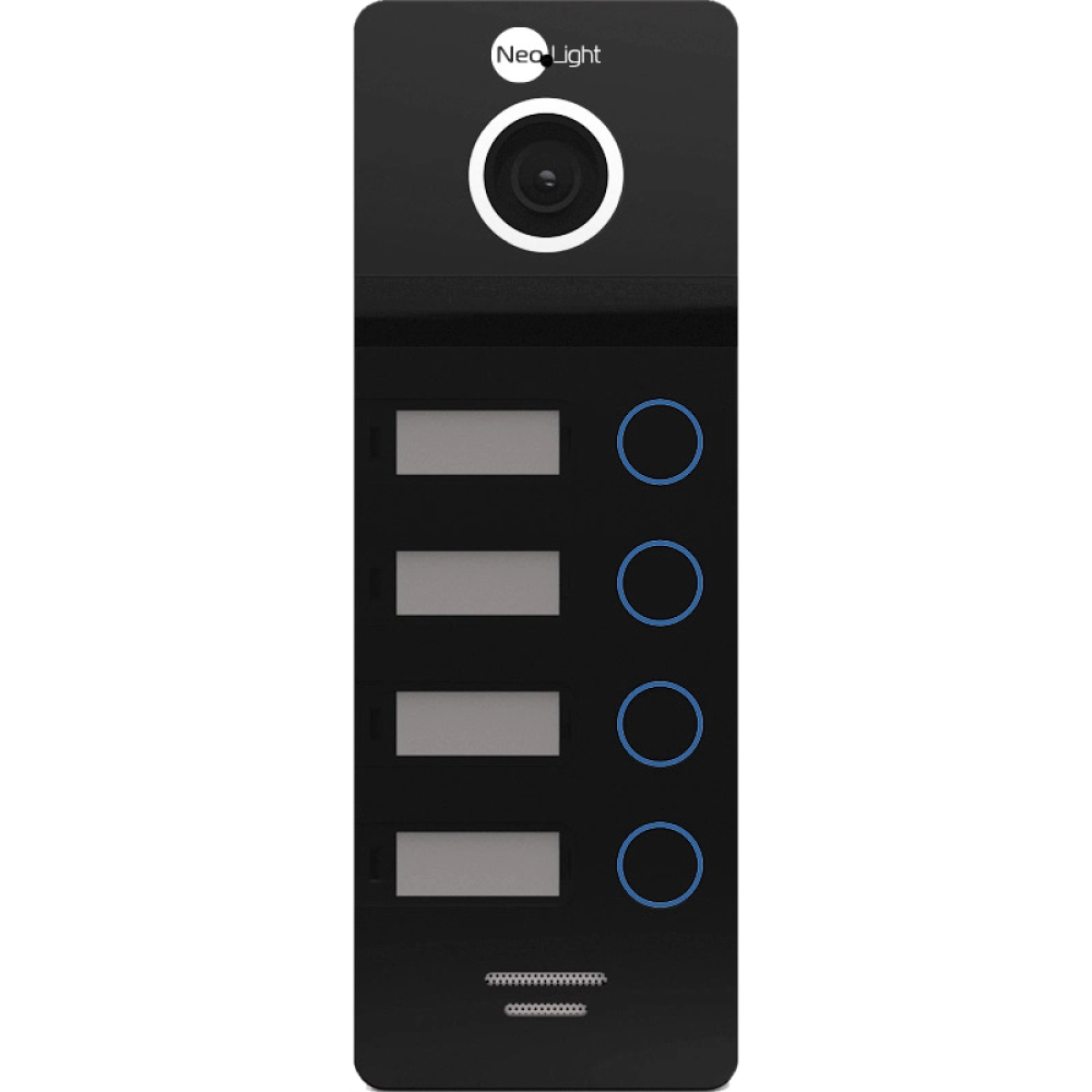 Виклична панель NeoLight NeoLight MEGA/4 Black Виклична панель NeoLight NeoLight MEGA/4 Black