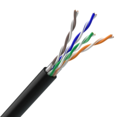 Кабель (UTP мідь вуличний) 500м OK-Net КПП-ВП (100) 4*2*0,51 (U/UTP-cat.5Е) Кабель (UTP мідь вуличний) 500м OK-Net КПП-ВП (100) 4*2*0,51 (U/UTP-cat.5Е)