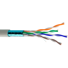 Кабель (FTP мідь внутрішній) OK-Net КПВЭ-ВП (200) 4*2*0,51 (F/UTP-cat.5E) 100 м Кабель (FTP мідь внутрішній) OK-Net КПВЭ-ВП (200) 4*2*0,51 (F/UTP-cat.5E) 100 м