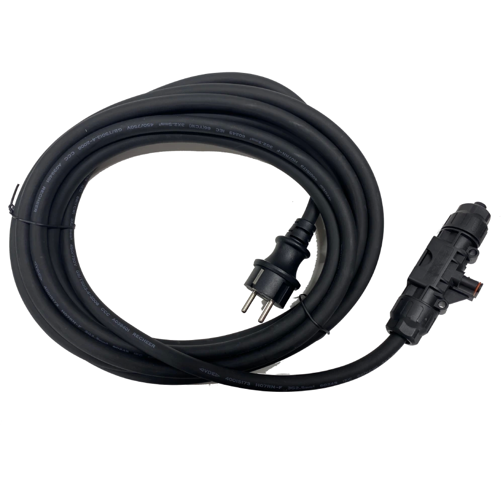 Кабель HYXiPOWER PC-EU-2.5mm²-5m Balcony PV AC Cable for EU